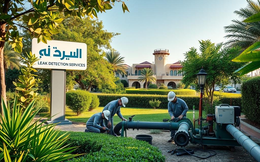 كشف تسربات العقيق بالرياض