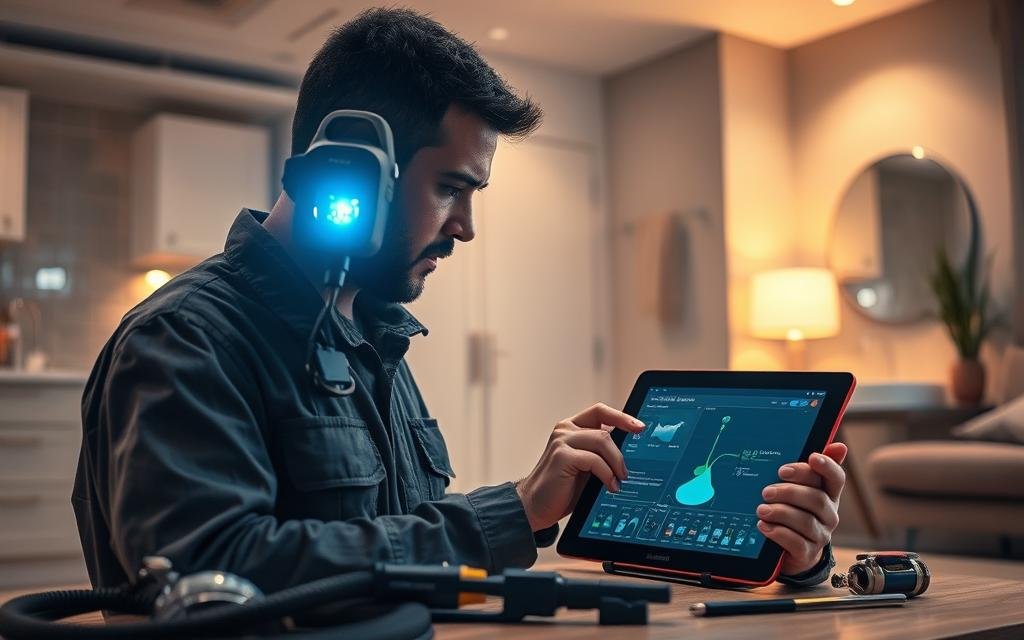 كشف تسربات المياه حي الورود بالرياض | فحص إلكتروني وتقارير معتمدة لشركة المياه