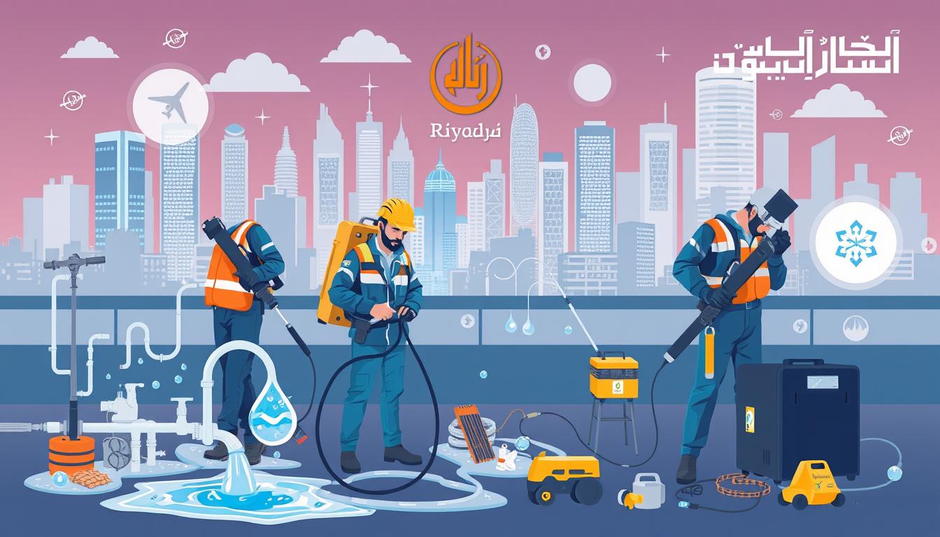 شروط وأحكام شركة كشف تسربات المياه بالرياض