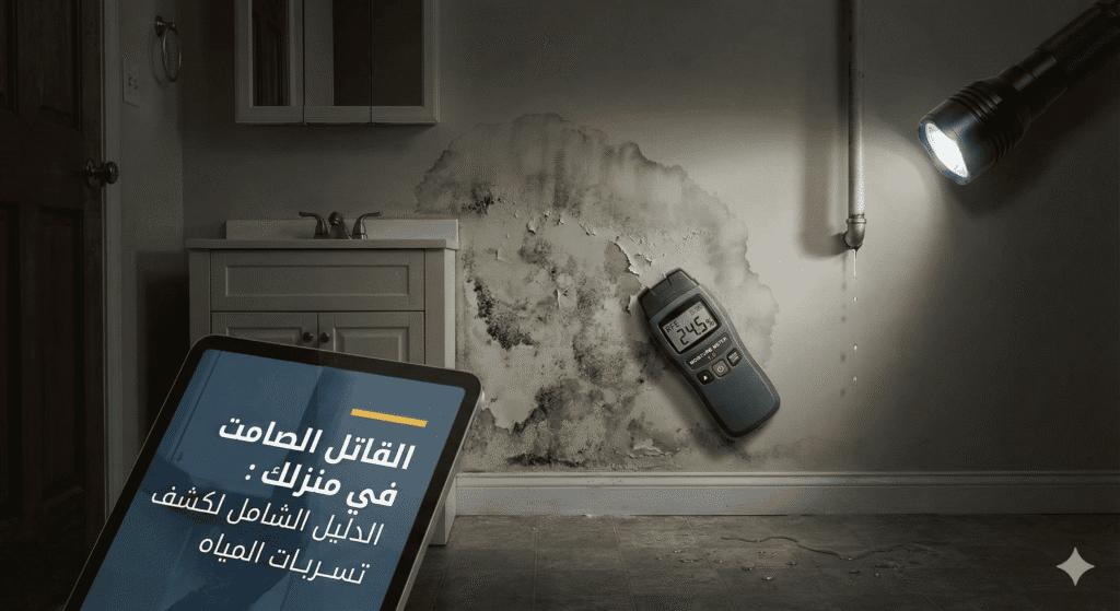 دليلك الشامل لكشف تسربات المياه